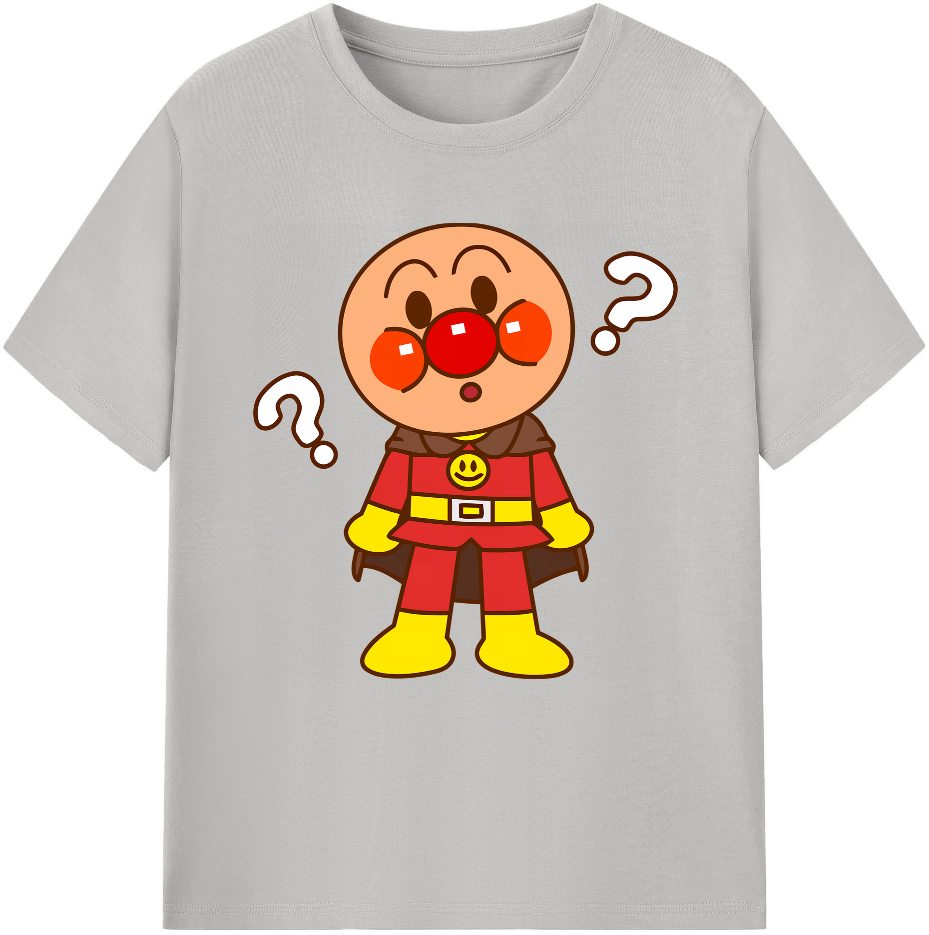 （画像用） アンパンマン Anpanman レディースカジュアルプリントTシャツ（綿100％）