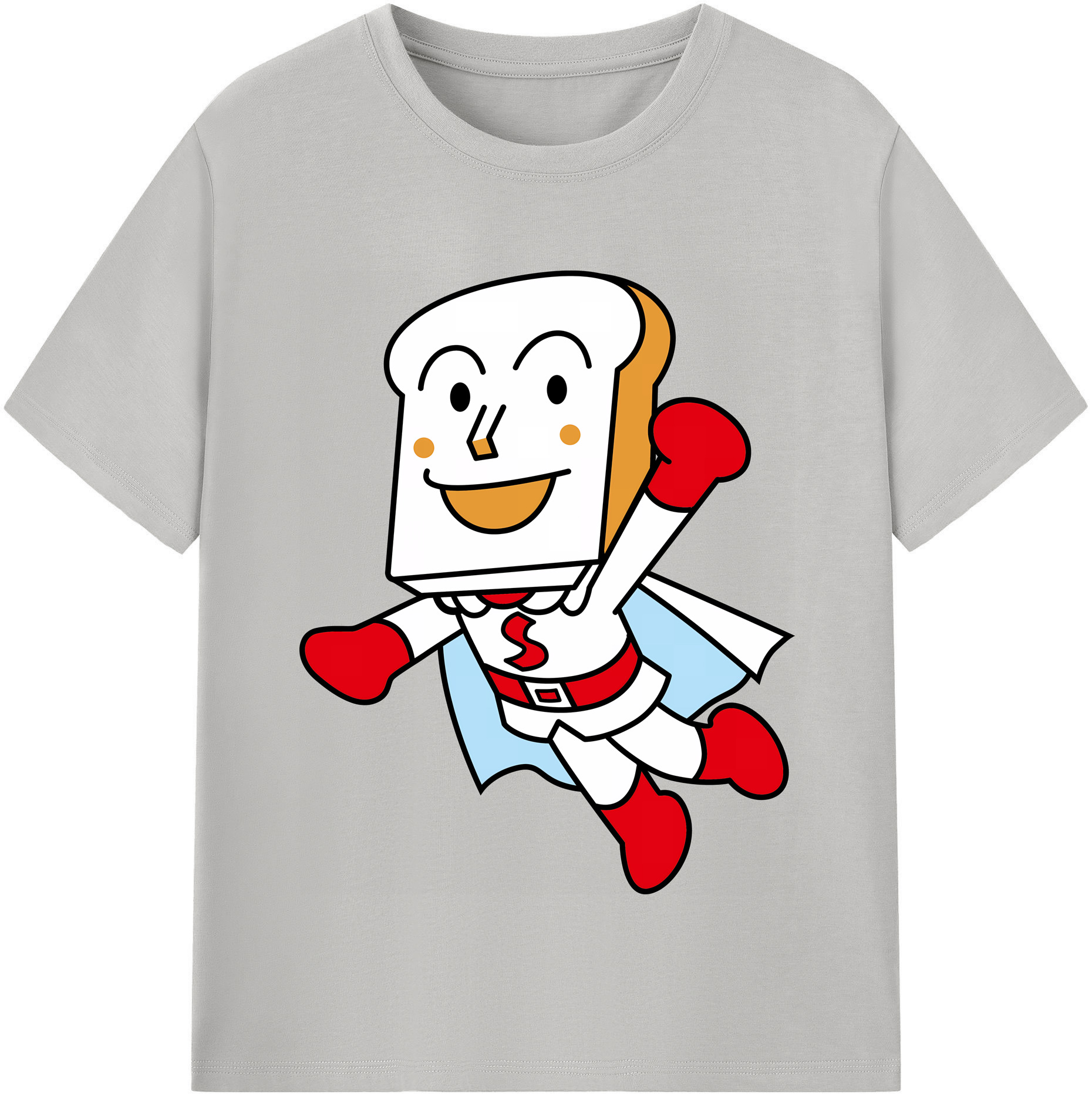 （画像用） アンパンマン Anpanman レディースカジュアルプリントTシャツ（綿100％）