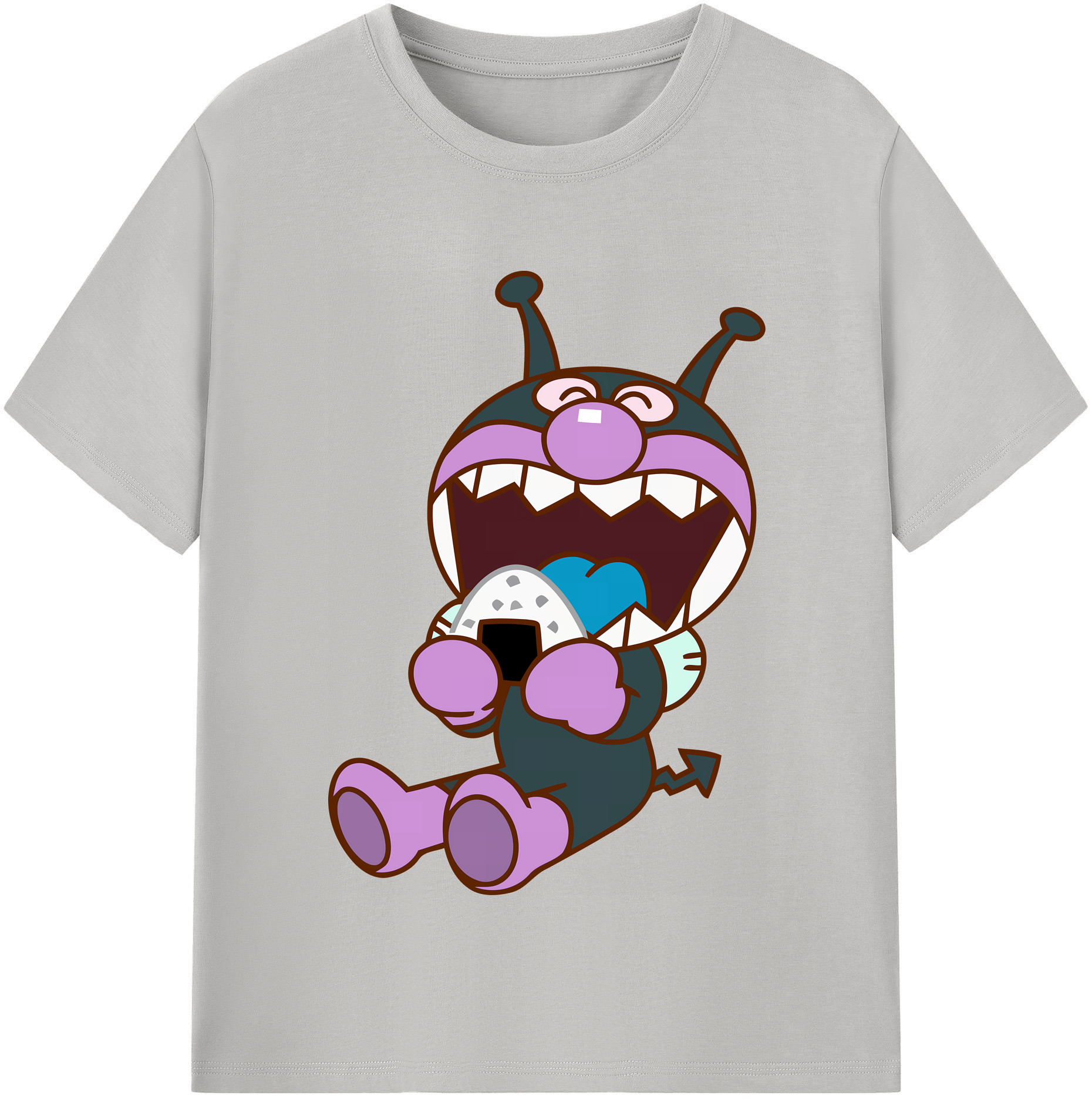 （画像用） アンパンマン Anpanman レディースカジュアルプリントTシャツ（綿100％）