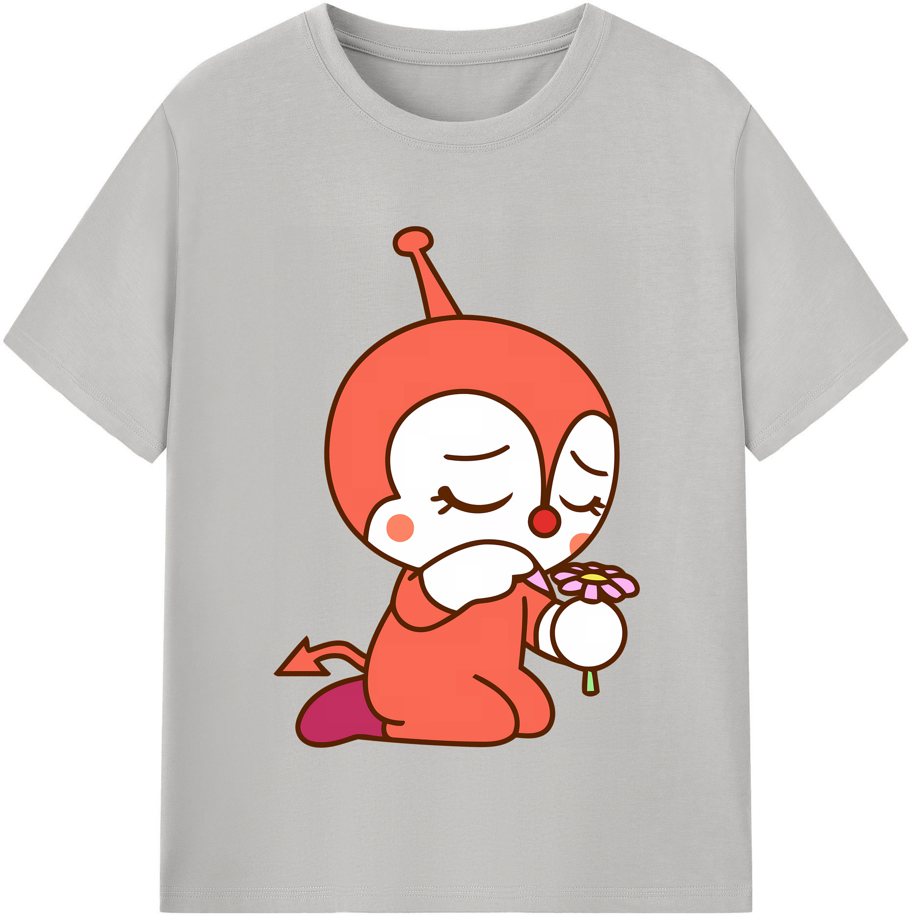 （画像用） アンパンマン Anpanman レディースカジュアルプリントTシャツ（綿100％）