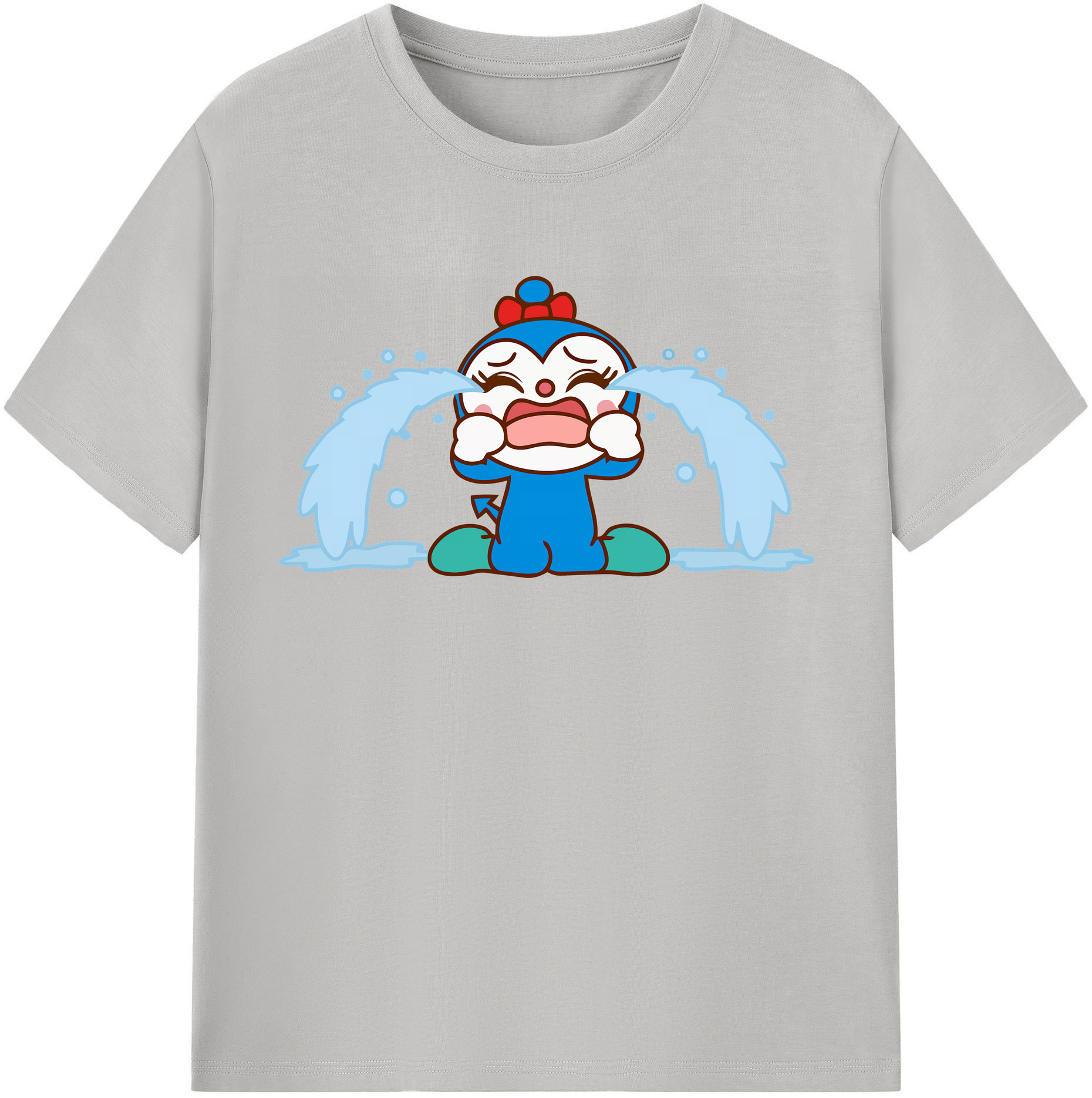 （画像用） アンパンマン Anpanman レディースカジュアルプリントTシャツ（綿100％）