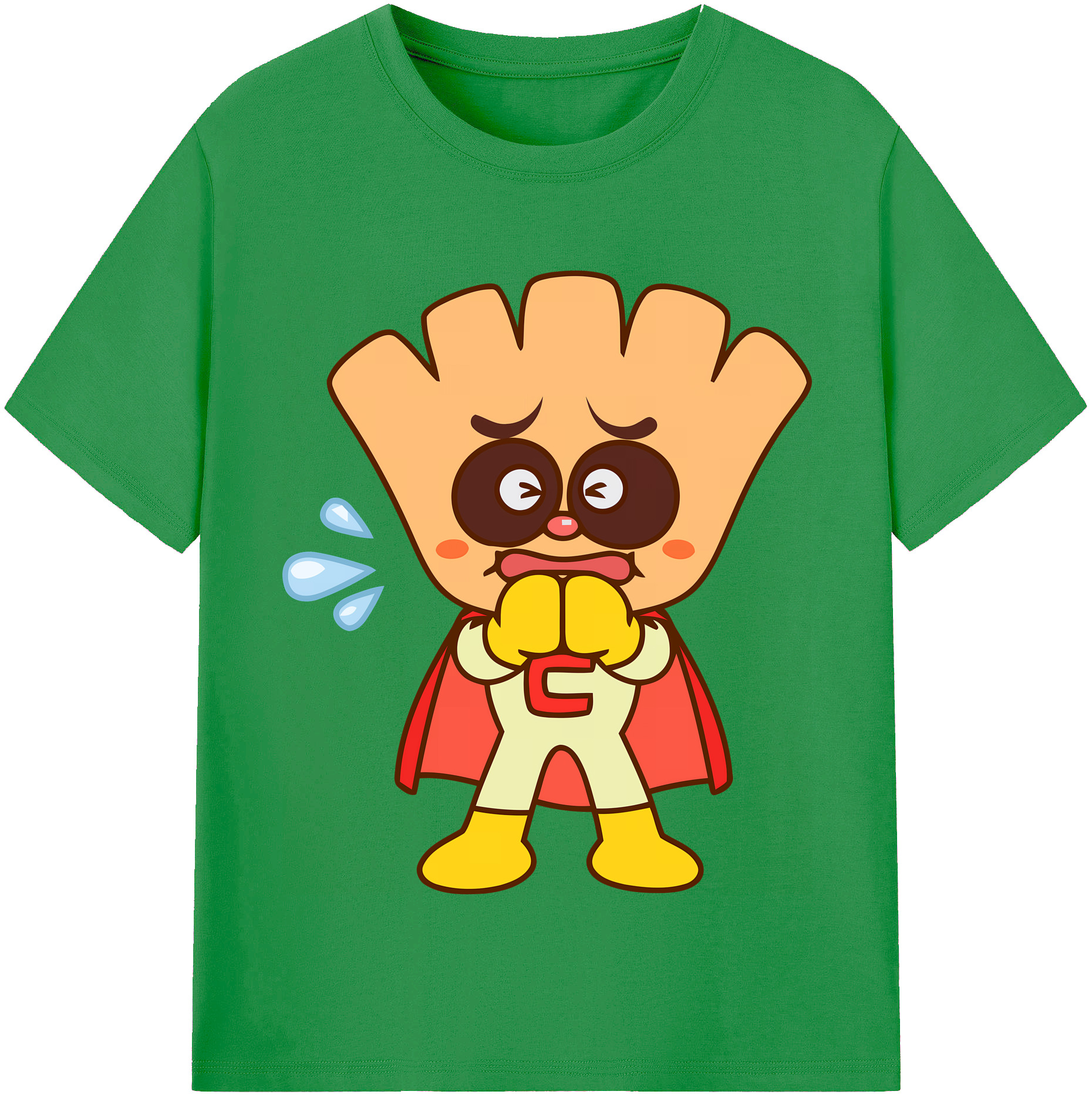 （画像用） アンパンマン Anpanman レディースカジュアルプリントTシャツ（綿100％）