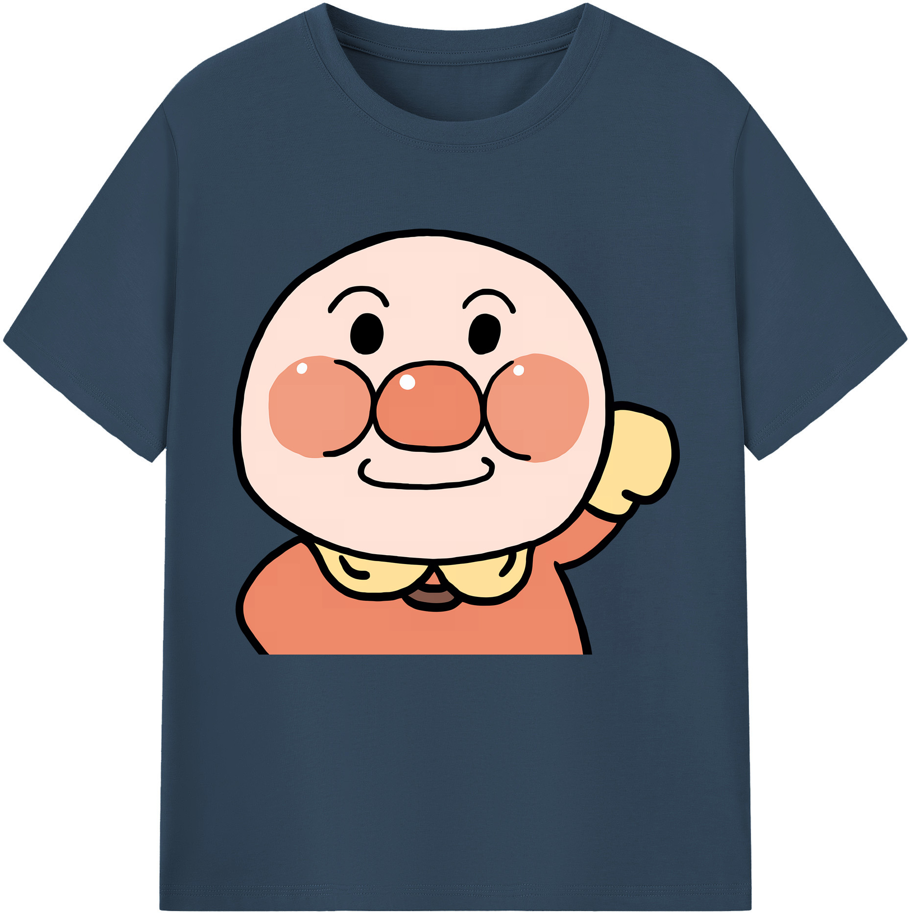 （画像用） アンパンマン Anpanman レディースカジュアルプリントTシャツ（綿100％）