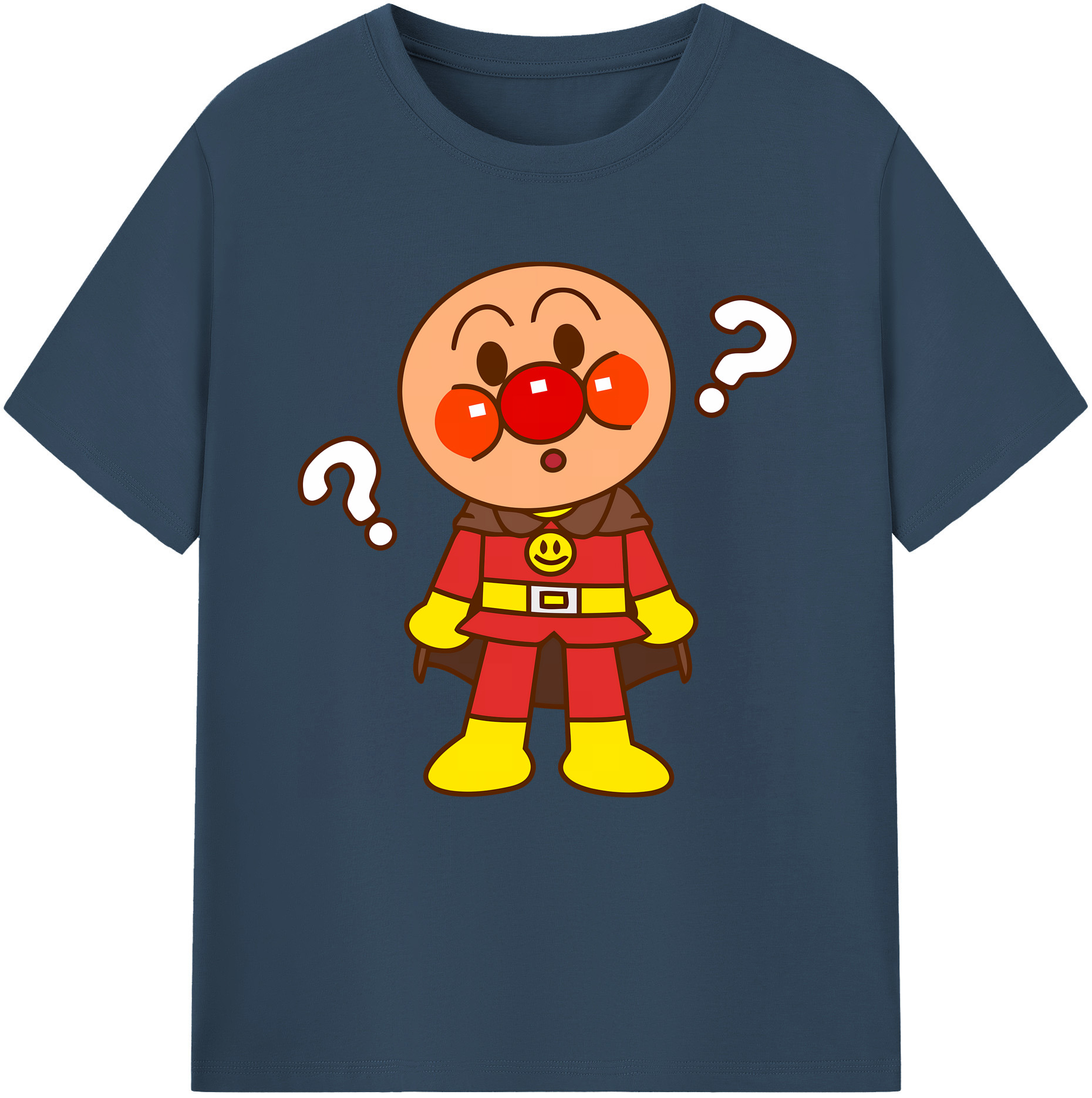 （画像用） アンパンマン Anpanman レディースカジュアルプリントTシャツ（綿100％）