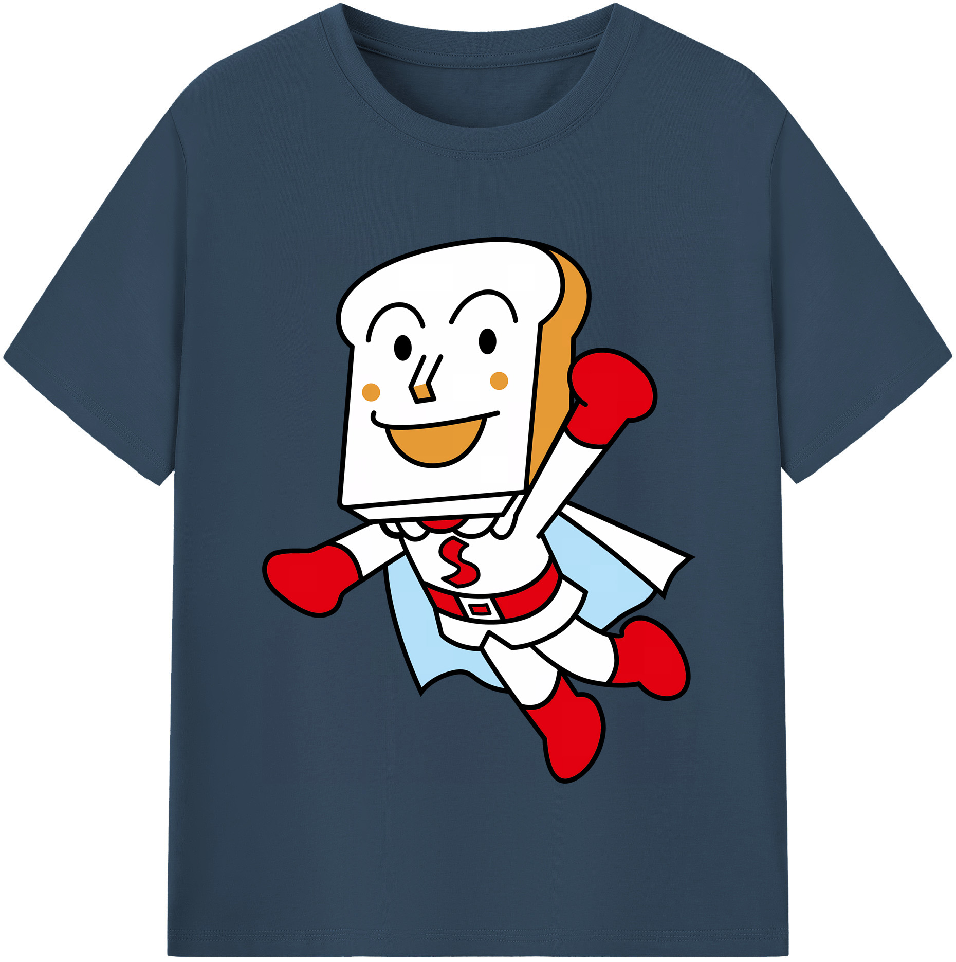 （画像用） アンパンマン Anpanman レディースカジュアルプリントTシャツ（綿100％）