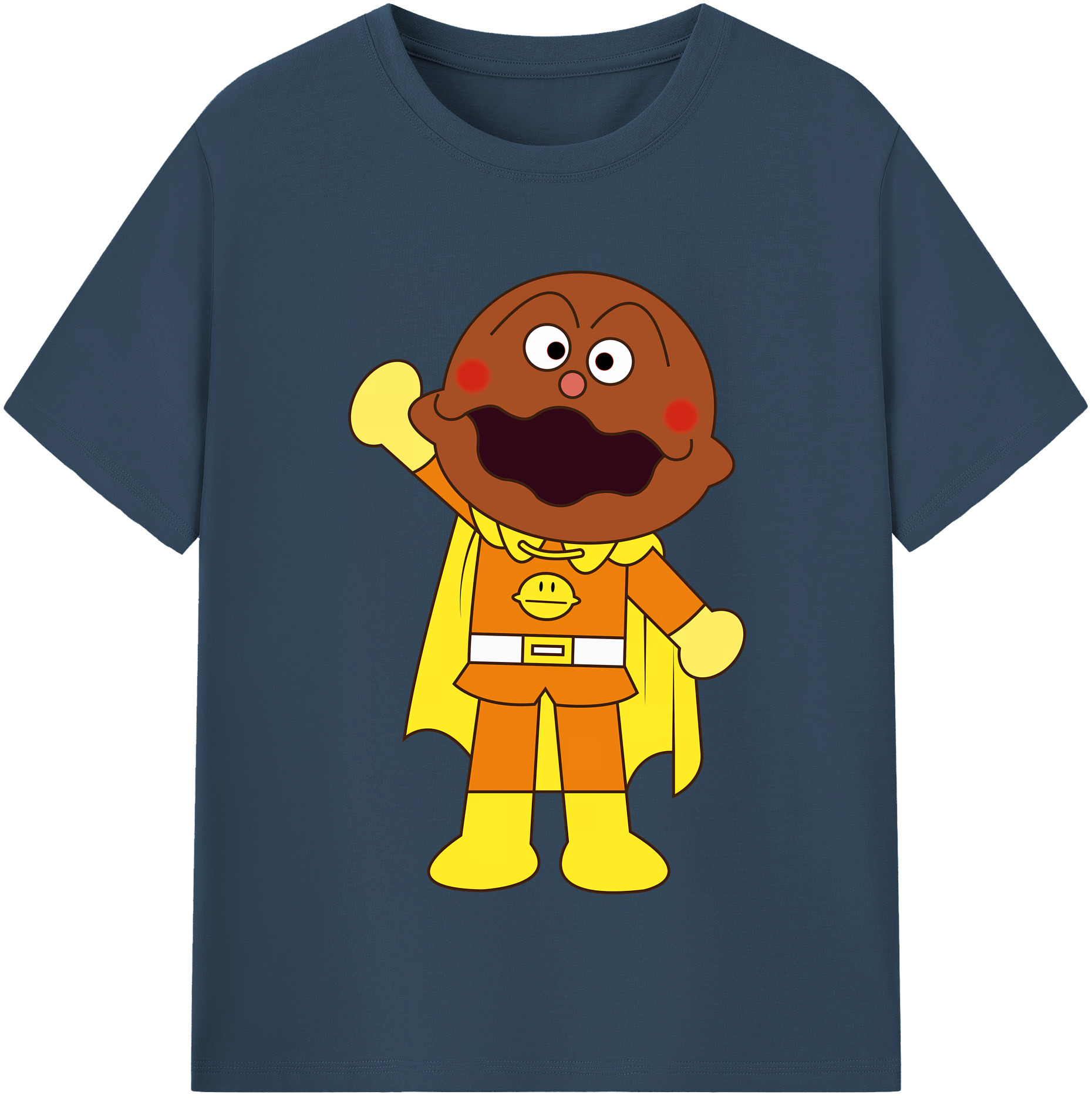 （画像用） アンパンマン Anpanman レディースカジュアルプリントTシャツ（綿100％）