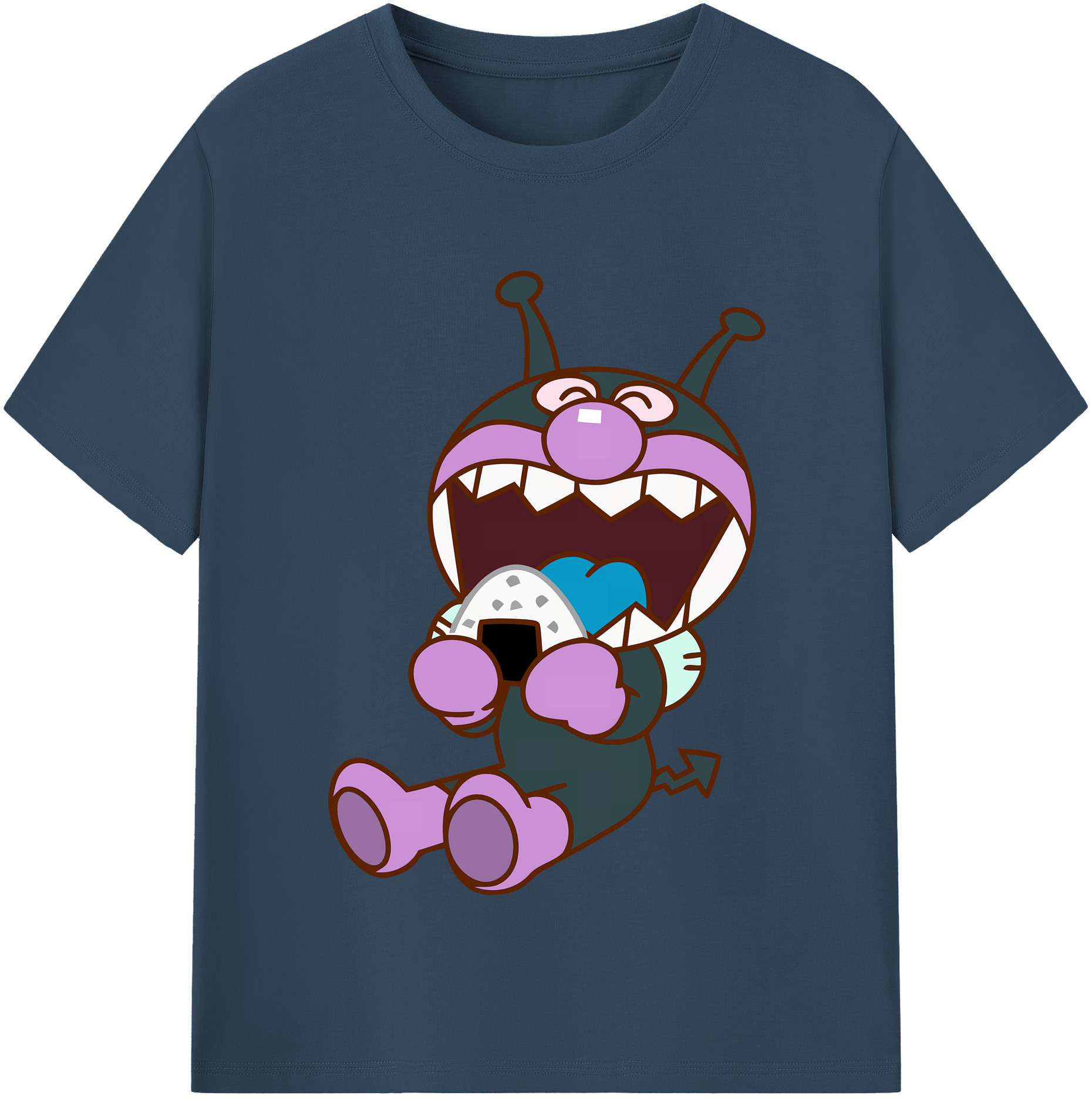 （画像用） アンパンマン Anpanman レディースカジュアルプリントTシャツ（綿100％）