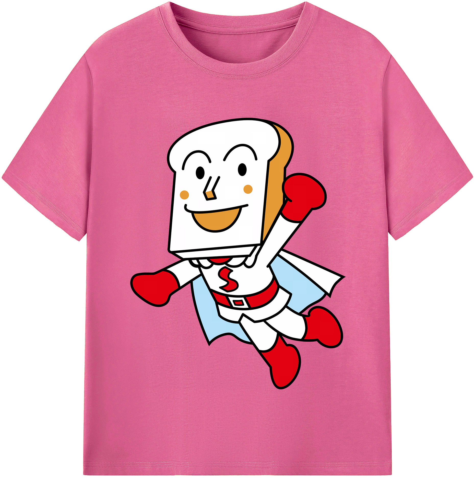 （画像用） アンパンマン Anpanman レディースカジュアルプリントTシャツ（綿100％）