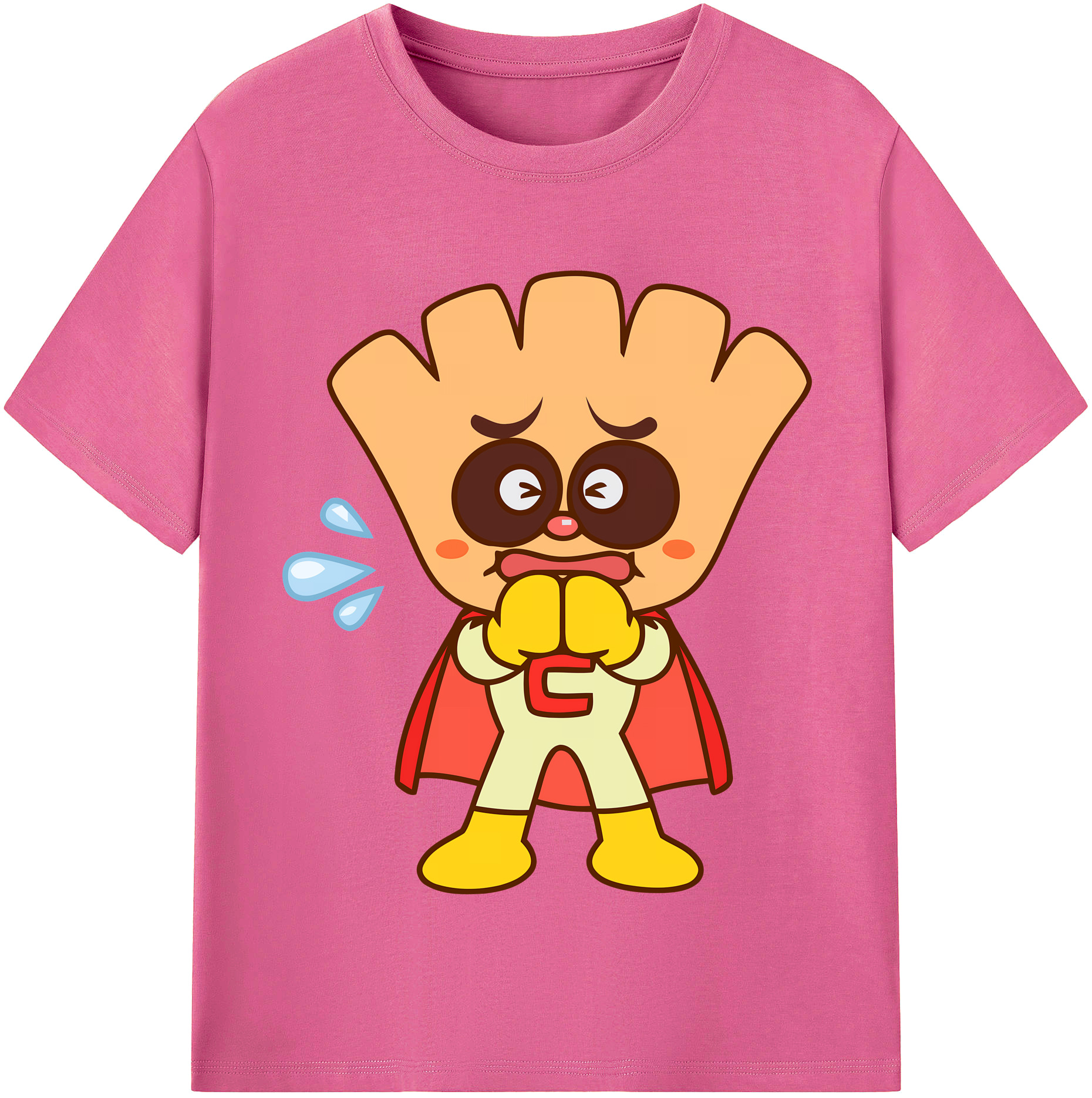 （画像用） アンパンマン Anpanman レディースカジュアルプリントTシャツ（綿100％）