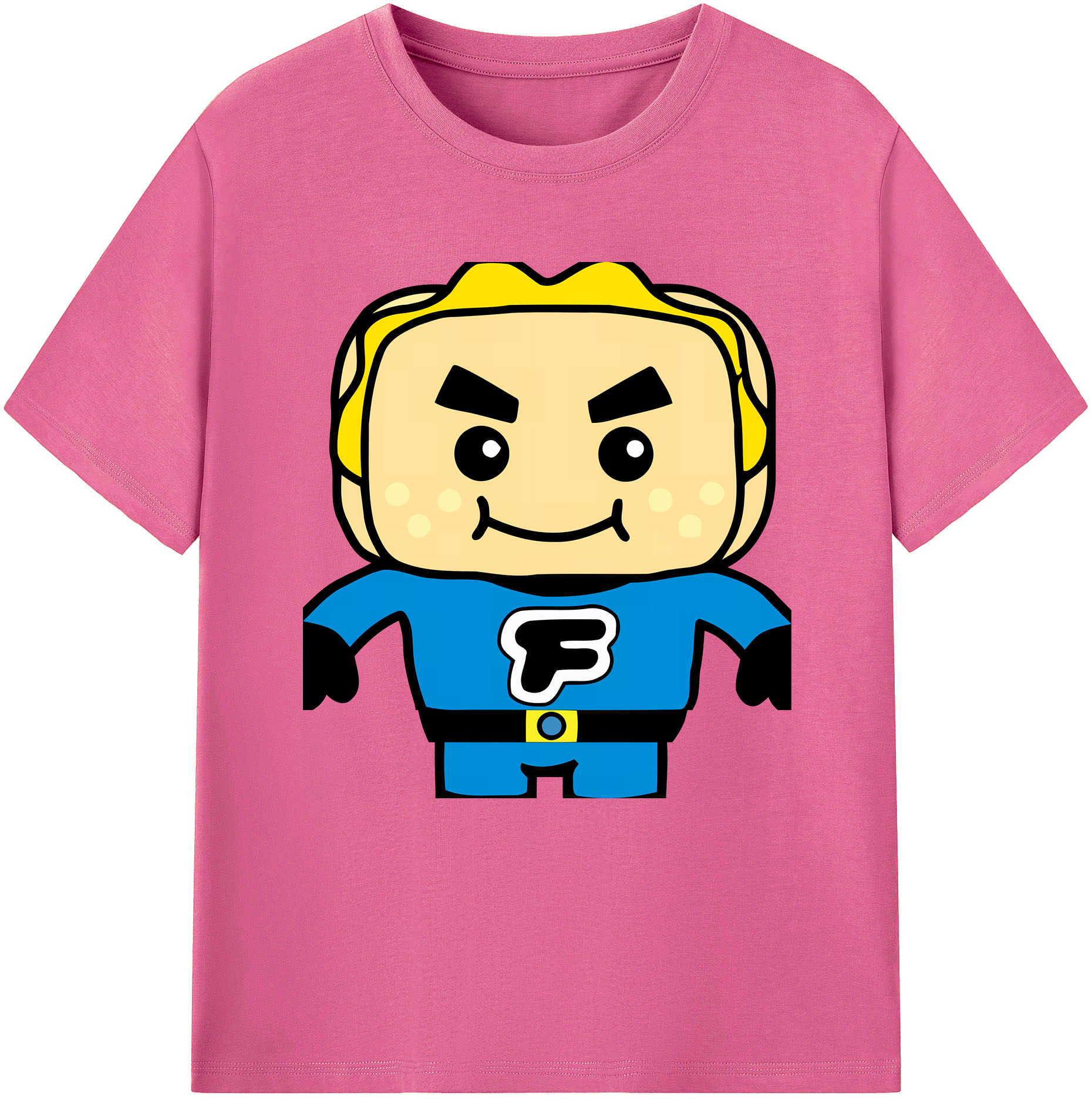 （画像用） アンパンマン Anpanman レディースカジュアルプリントTシャツ（綿100％）