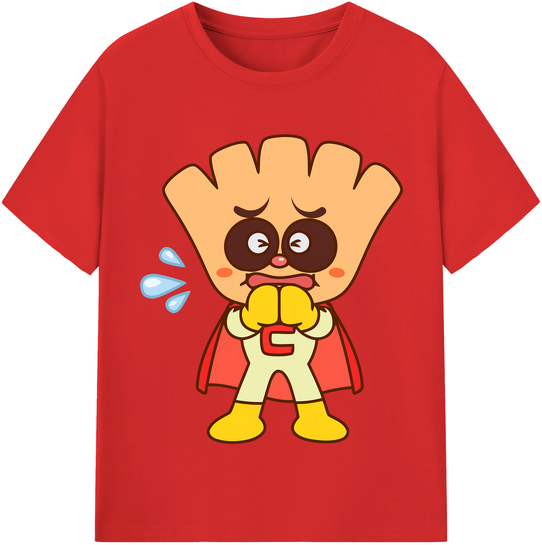 （画像用） アンパンマン Anpanman レディースカジュアルプリントTシャツ（綿100％）