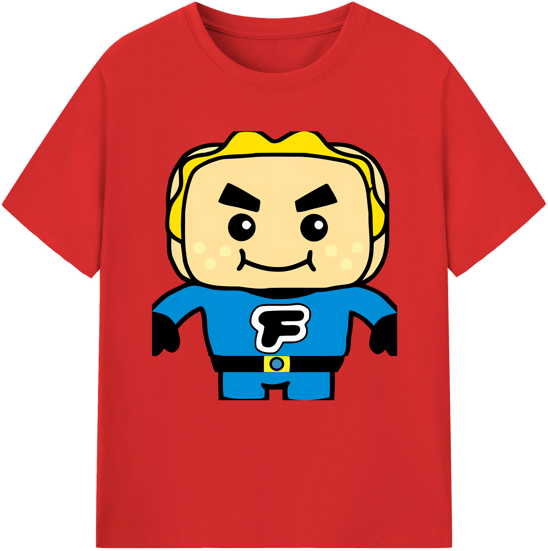 （画像用） アンパンマン Anpanman レディースカジュアルプリントTシャツ（綿100％）