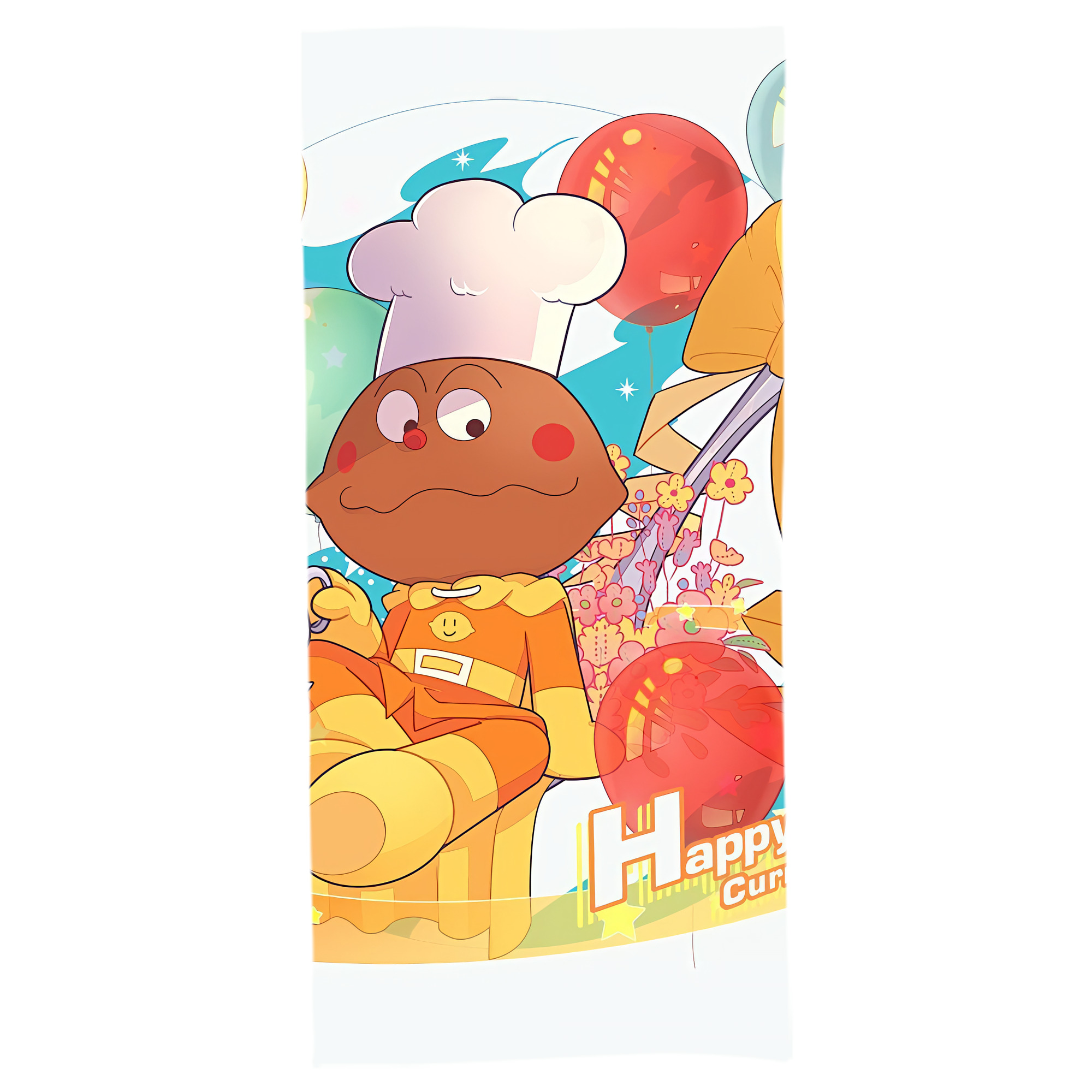 （画像用） アンパンマン Anpanman 大判バスタオル 70×140cm 吸水速乾 柔らかい肌触り