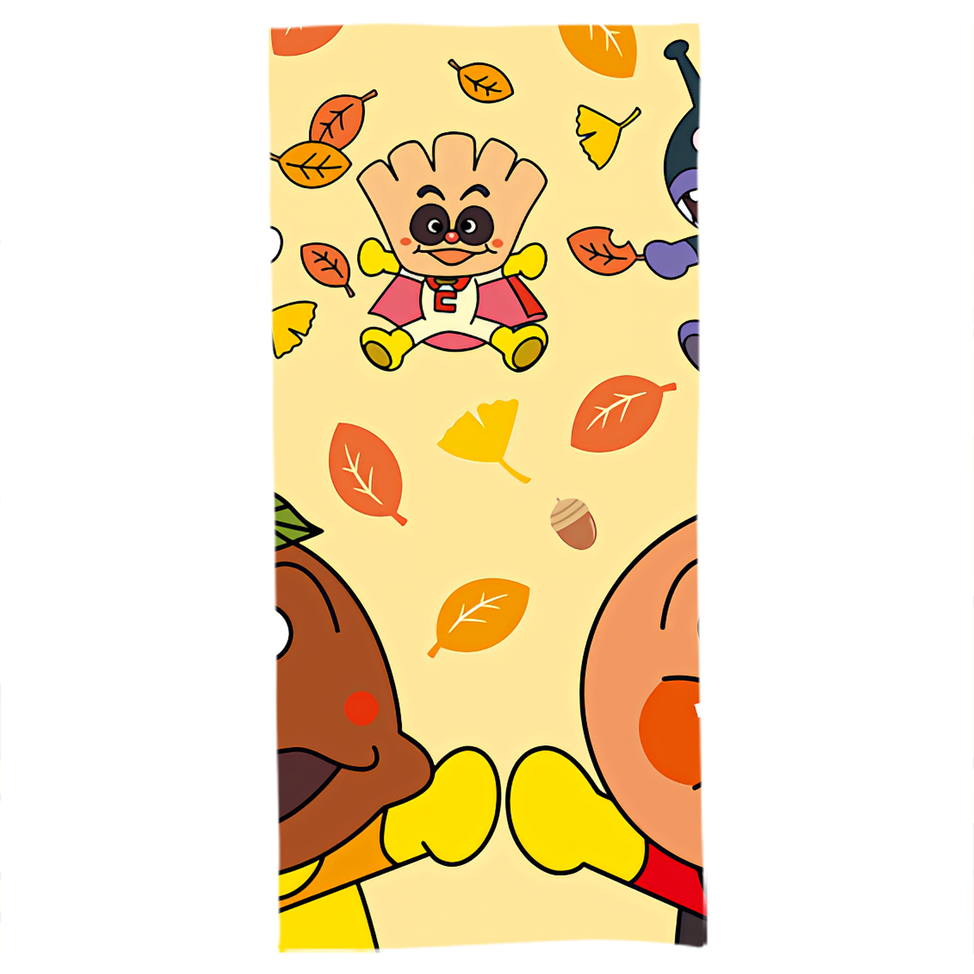 （画像用） アンパンマン Anpanman 大判バスタオル 70×140cm 吸水速乾 柔らかい肌触り