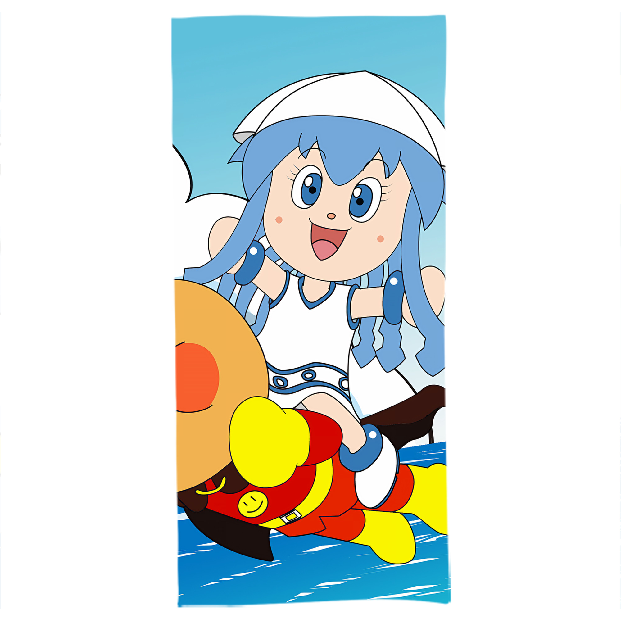 （画像用） アンパンマン Anpanman 大判バスタオル 70×140cm 吸水速乾 柔らかい肌触り
