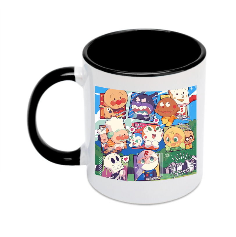 （画像用） アンパンマン Anpanman カラーマグカップ