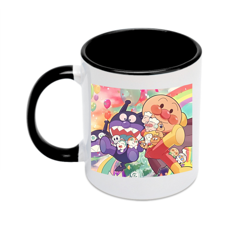 （画像用） アンパンマン Anpanman カラーマグカップ