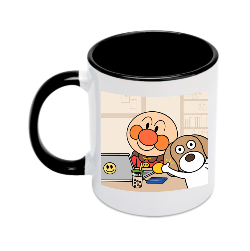 （画像用） アンパンマン Anpanman カラーマグカップ