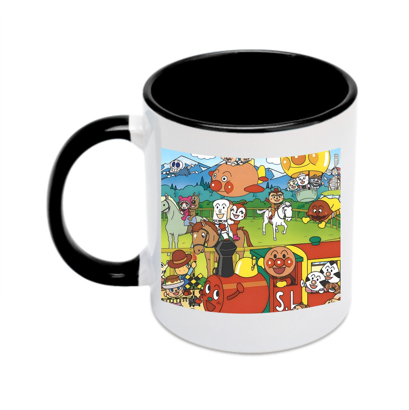 （画像用） アンパンマン Anpanman カラーマグカップ
