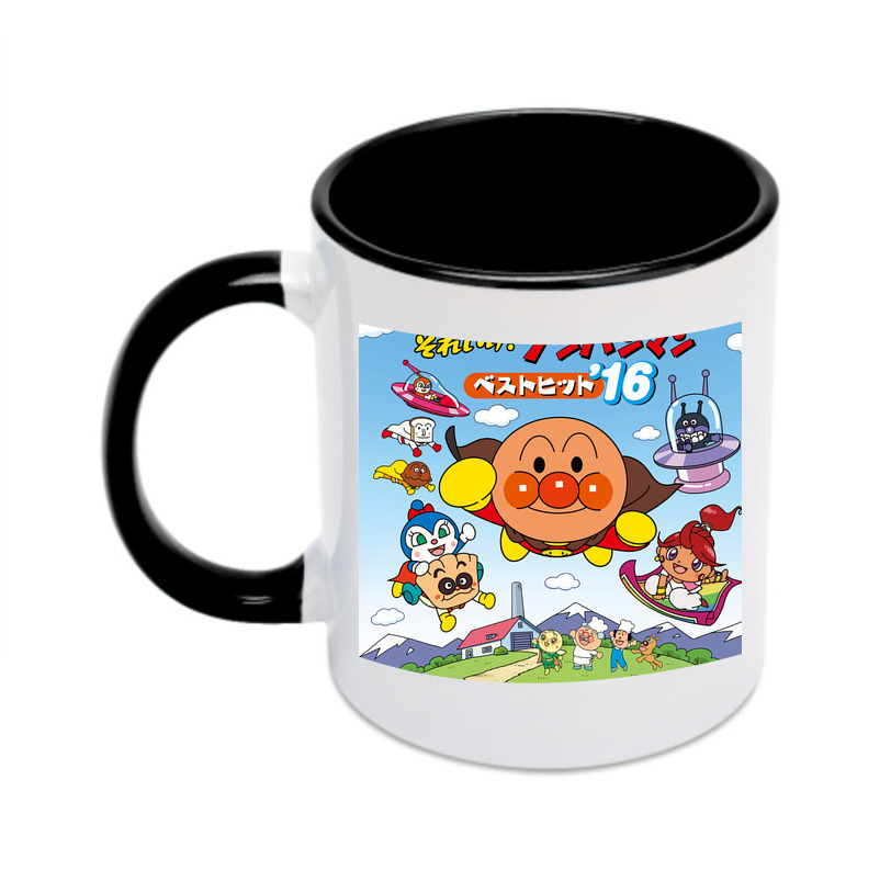 （画像用） アンパンマン Anpanman カラーマグカップ