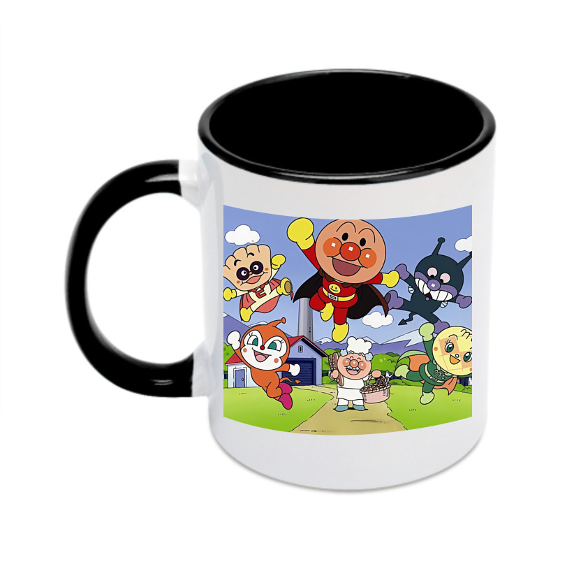 （画像用） アンパンマン Anpanman カラーマグカップ
