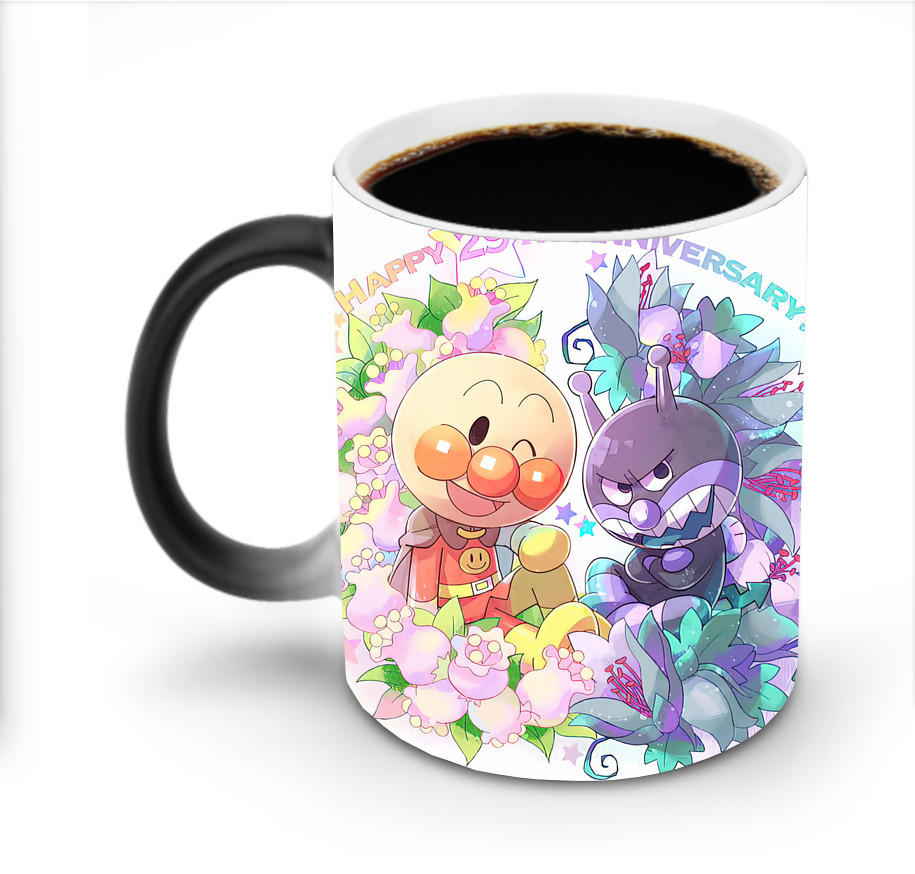 （画像用） アンパンマン Anpanman 温度変色マグカップ