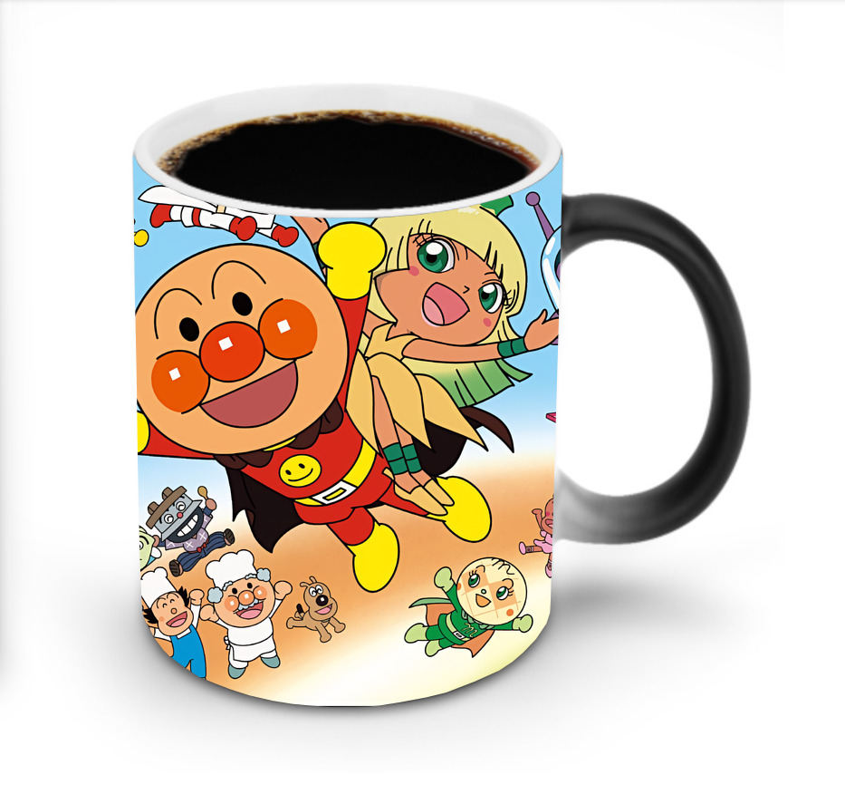 （画像用） アンパンマン Anpanman 温度変色マグカップ