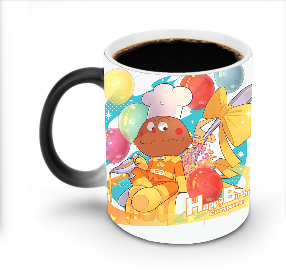 （画像用） アンパンマン Anpanman 温度変色マグカップ