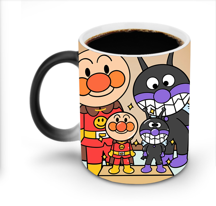 （画像用） アンパンマン Anpanman 温度変色マグカップ