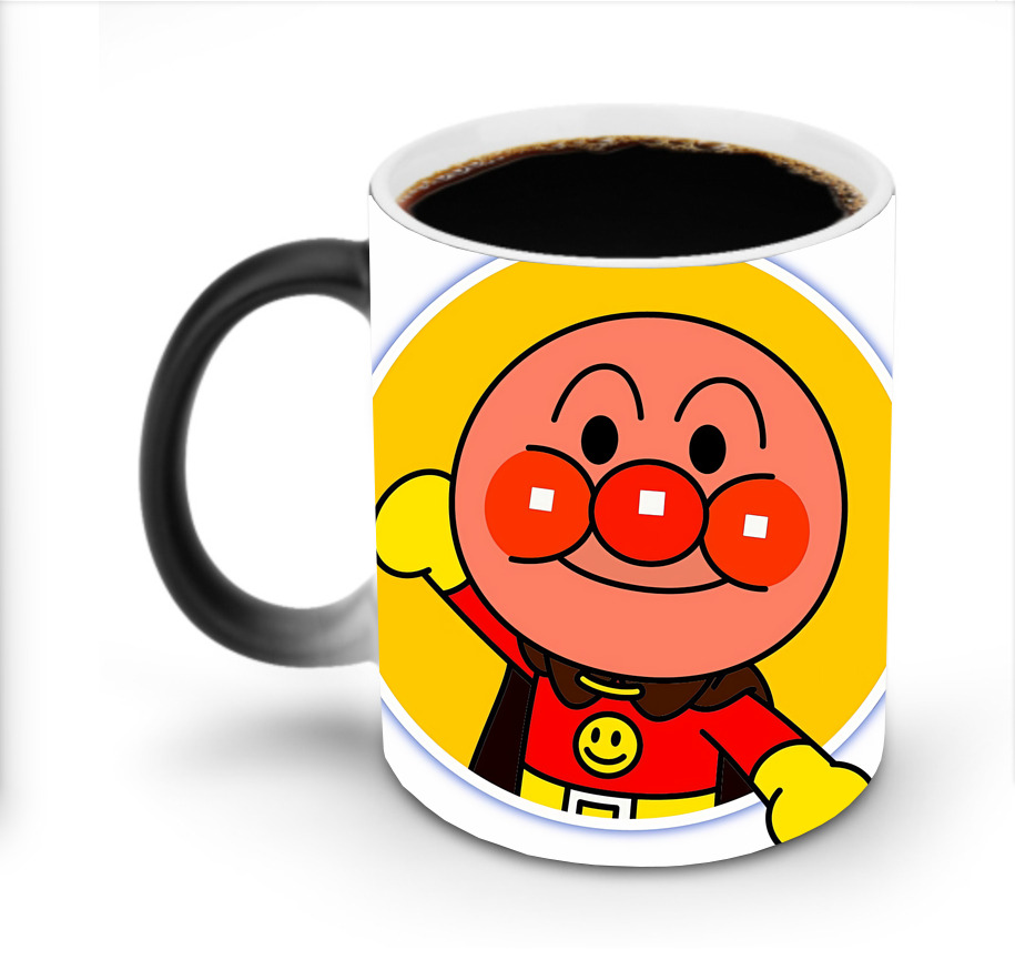 （画像用） アンパンマン Anpanman 温度変色マグカップ