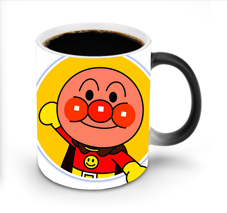 （画像用） アンパンマン Anpanman 温度変色マグカップ