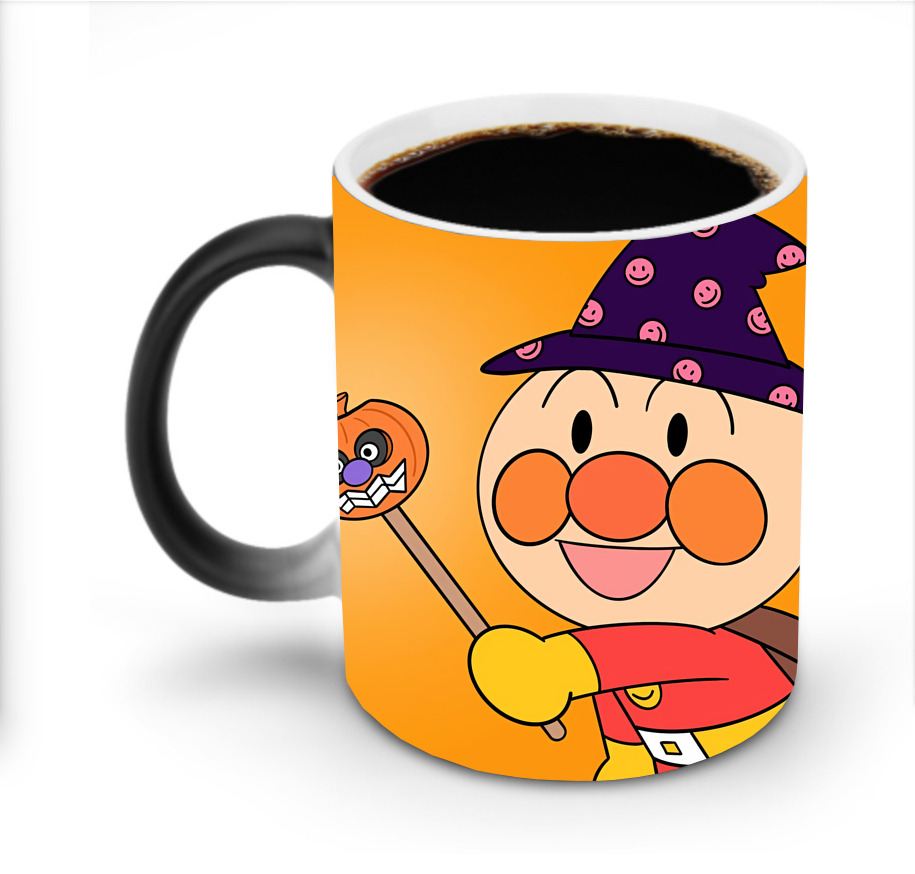 （画像用） アンパンマン Anpanman 温度変色マグカップ