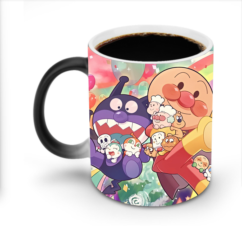 （画像用） アンパンマン Anpanman 温度変色マグカップ