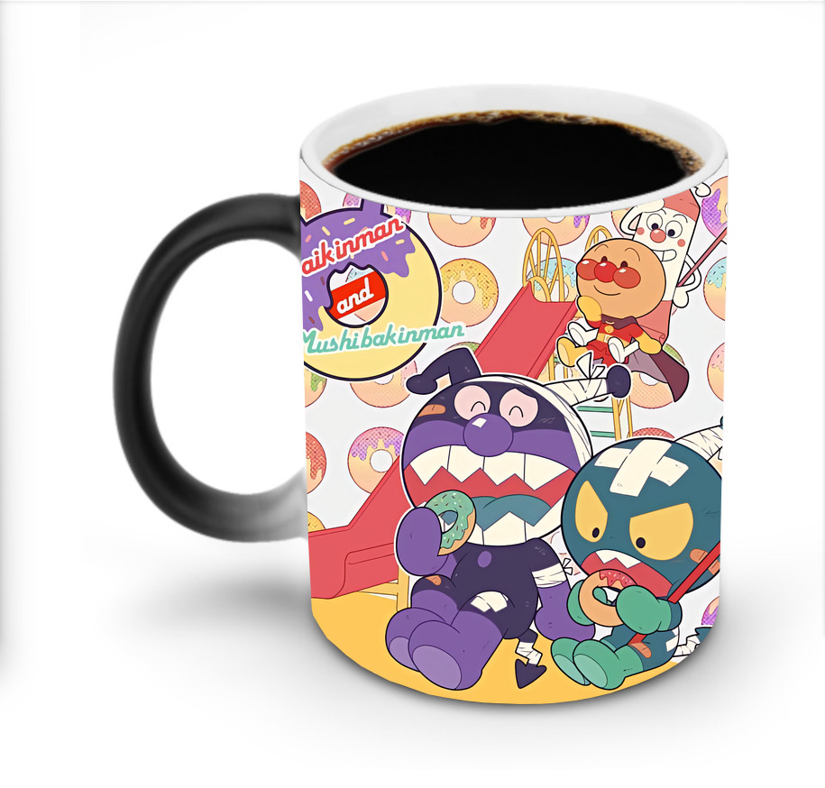 （画像用） アンパンマン Anpanman 温度変色マグカップ