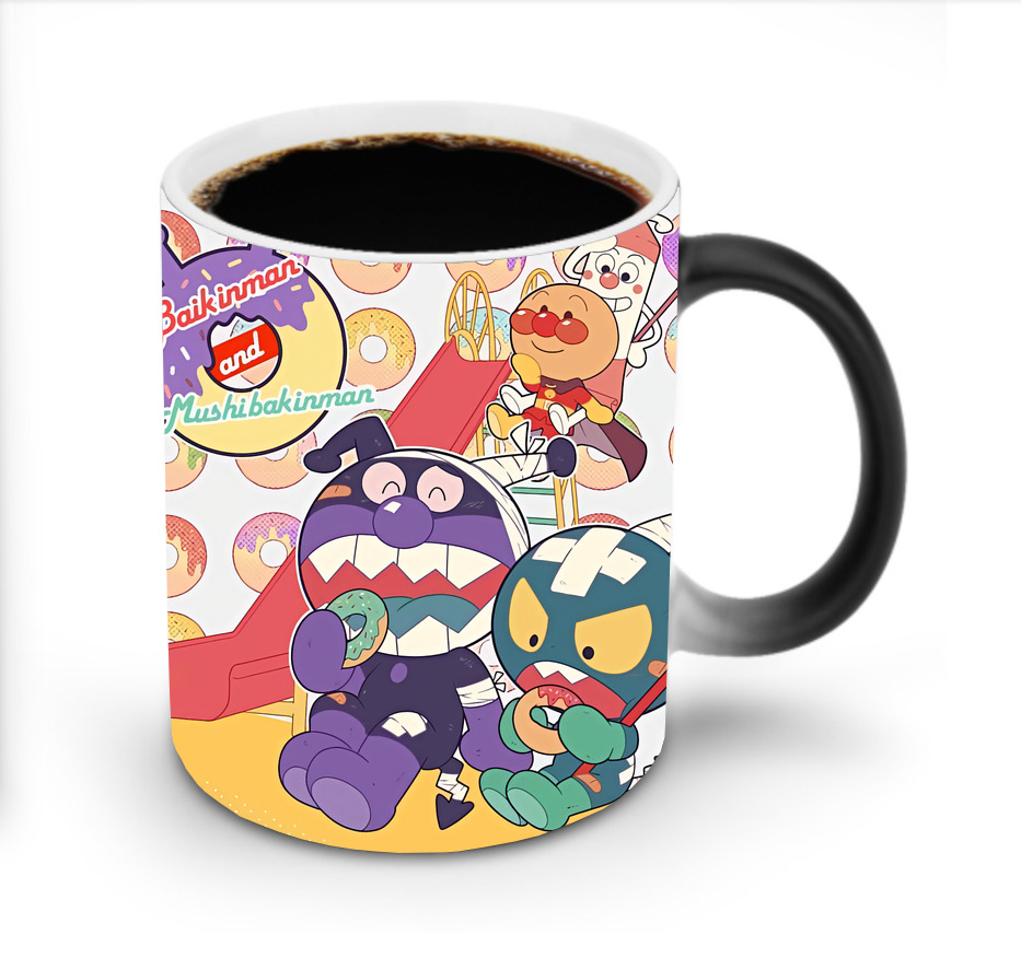 （画像用） アンパンマン Anpanman 温度変色マグカップ