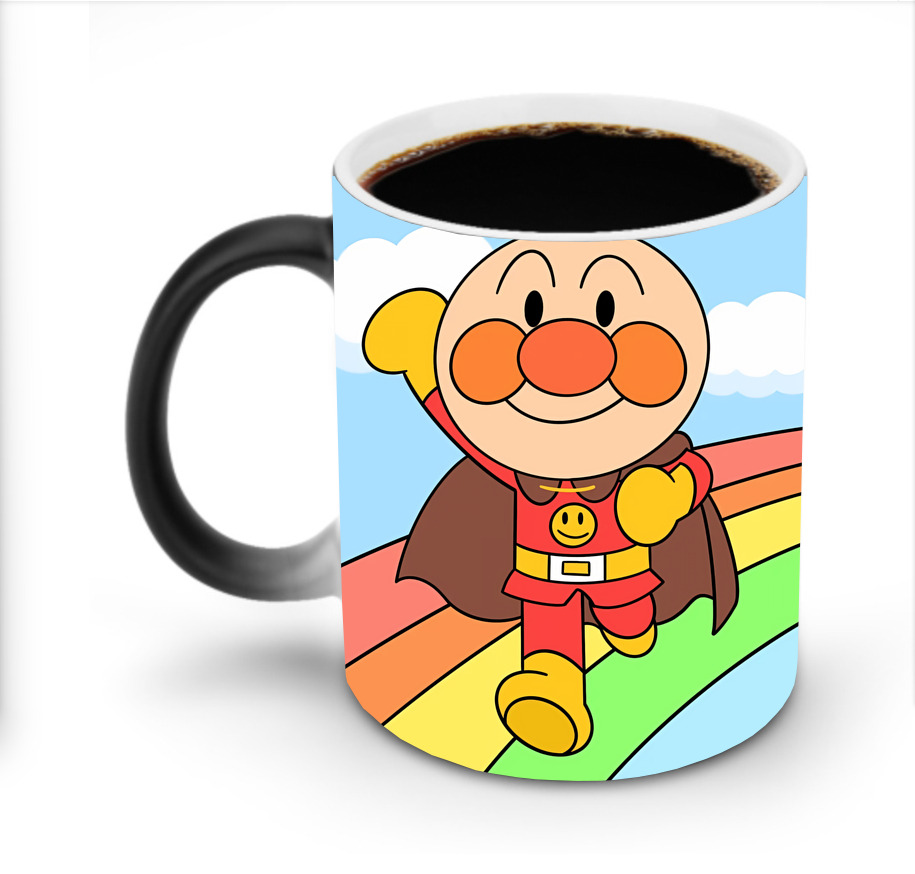 （画像用） アンパンマン Anpanman 温度変色マグカップ