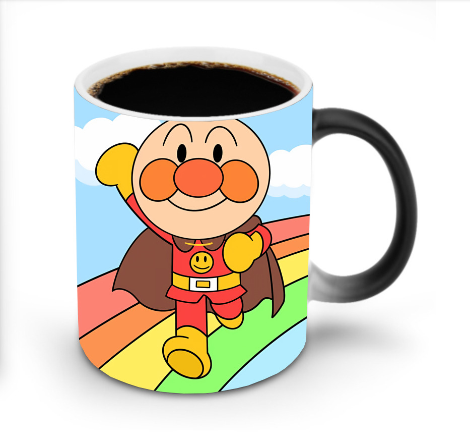 （画像用） アンパンマン Anpanman 温度変色マグカップ