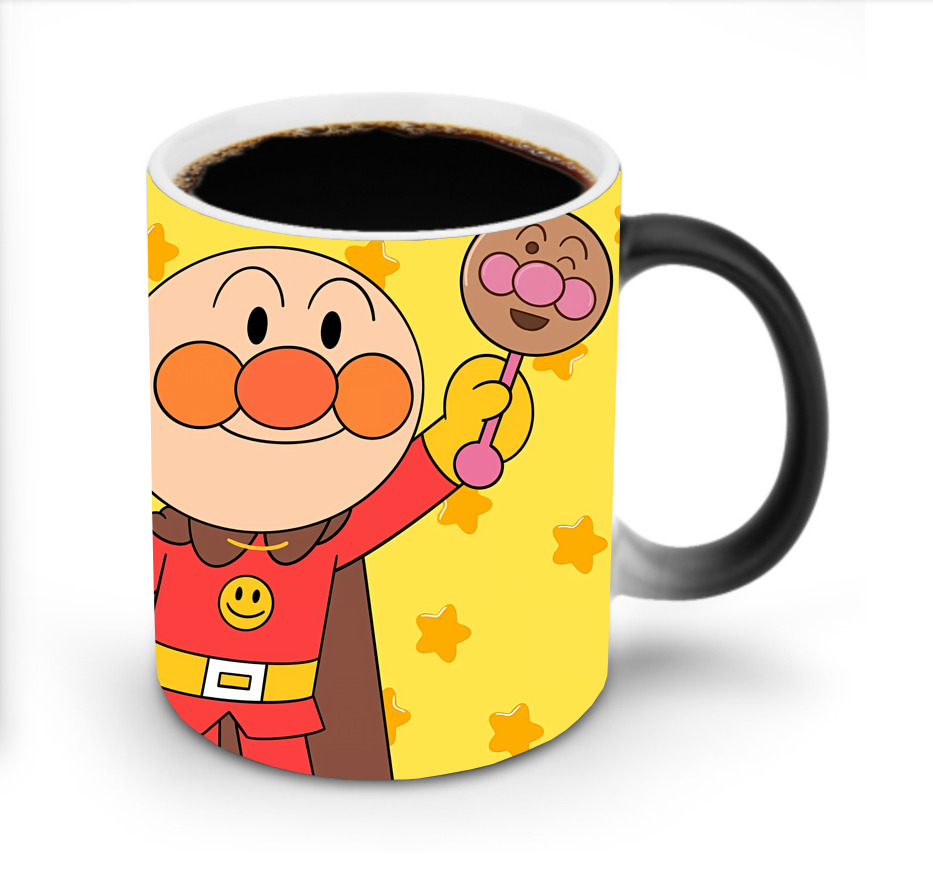 （画像用） アンパンマン Anpanman 温度変色マグカップ