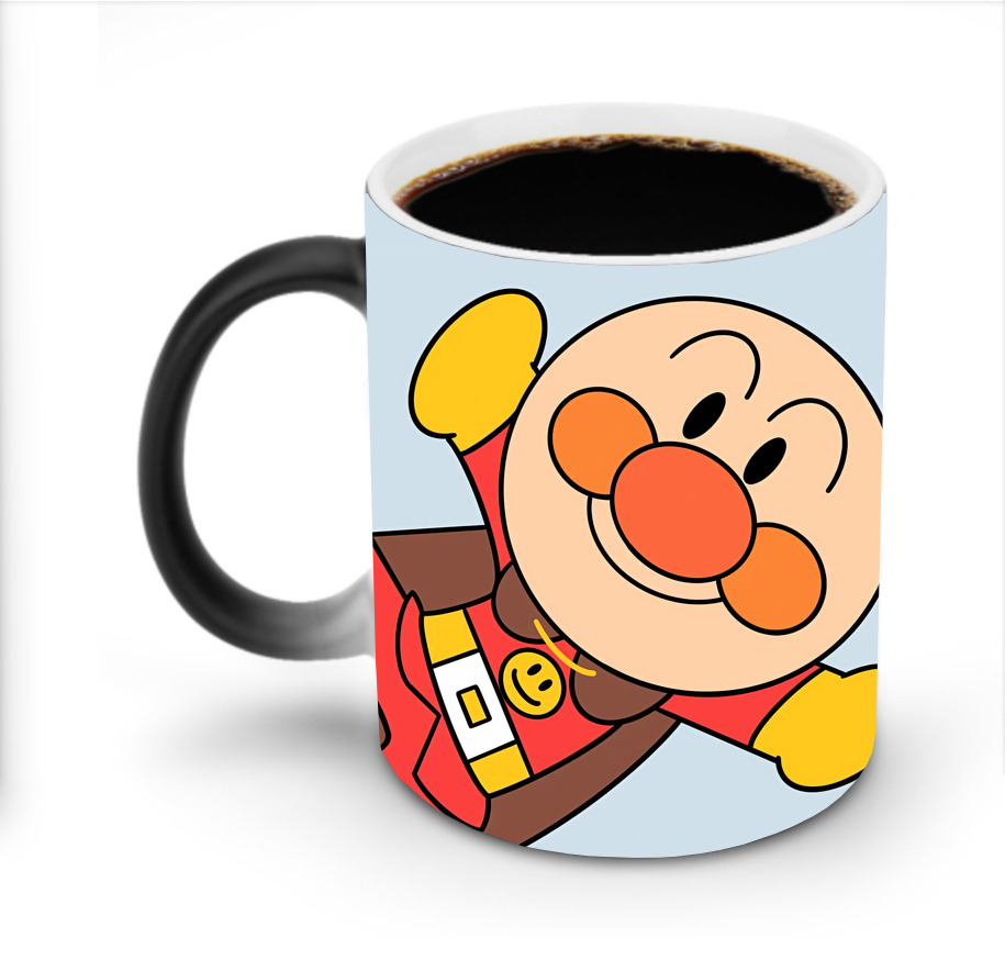 （画像用） アンパンマン Anpanman 温度変色マグカップ
