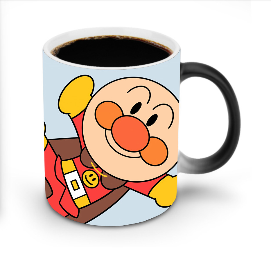（画像用） アンパンマン Anpanman 温度変色マグカップ