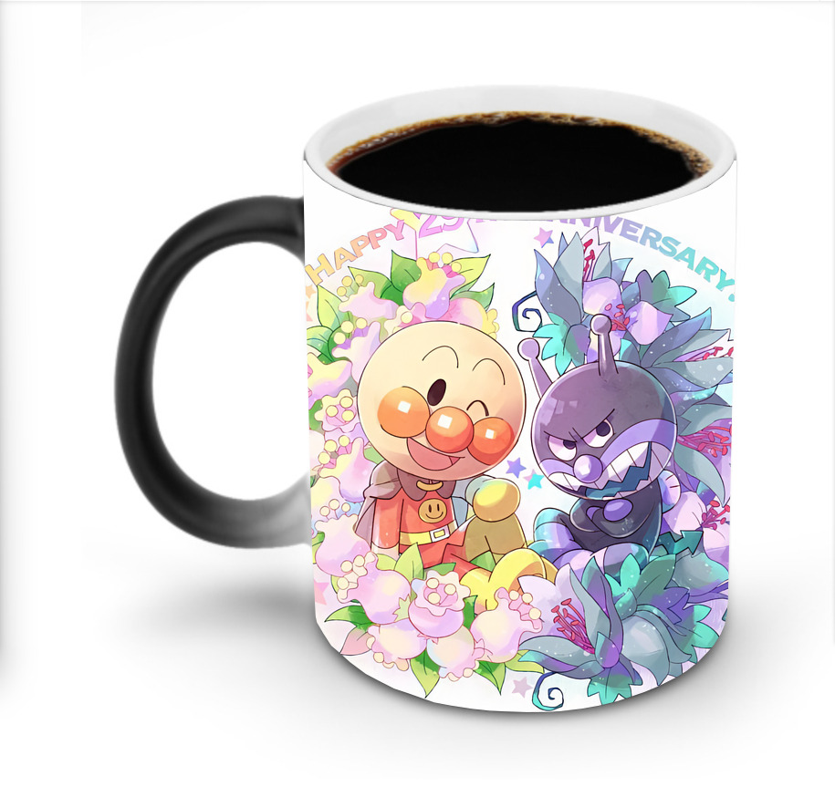 （画像用） アンパンマン Anpanman 温度変色マグカップ