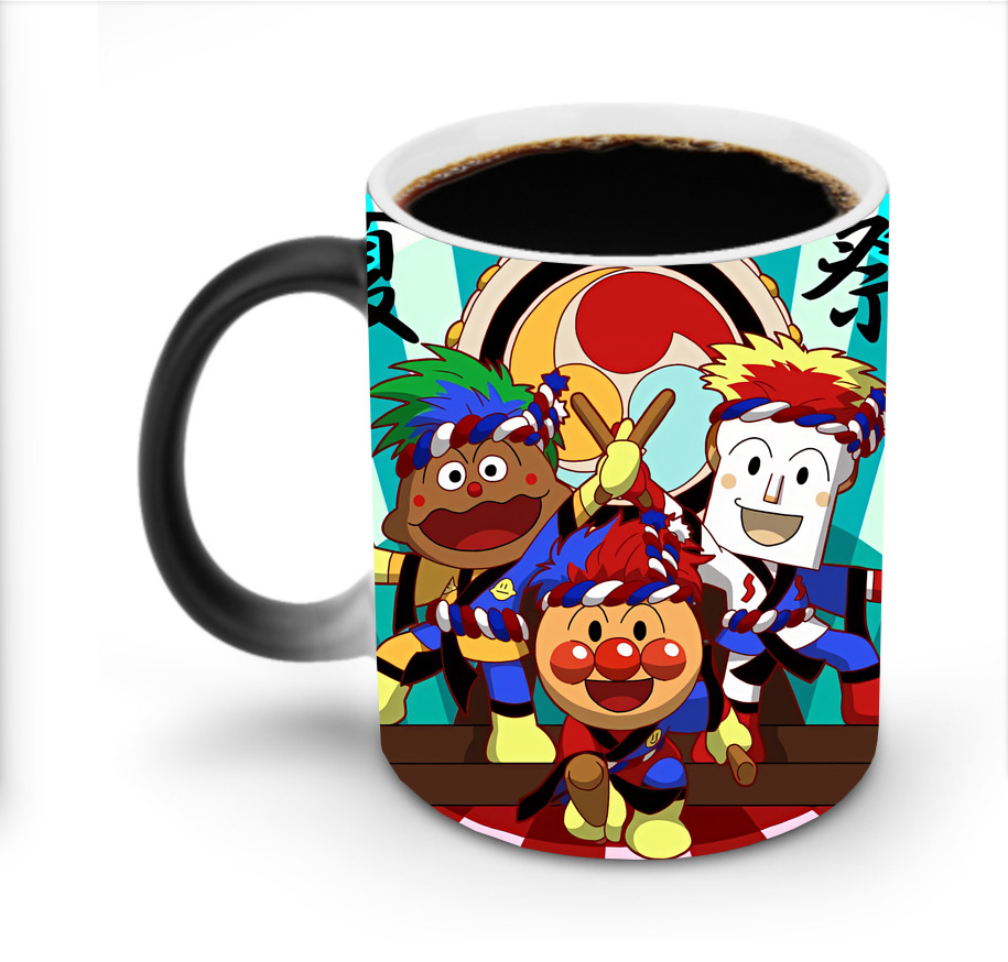 （画像用） アンパンマン Anpanman 温度変色マグカップ