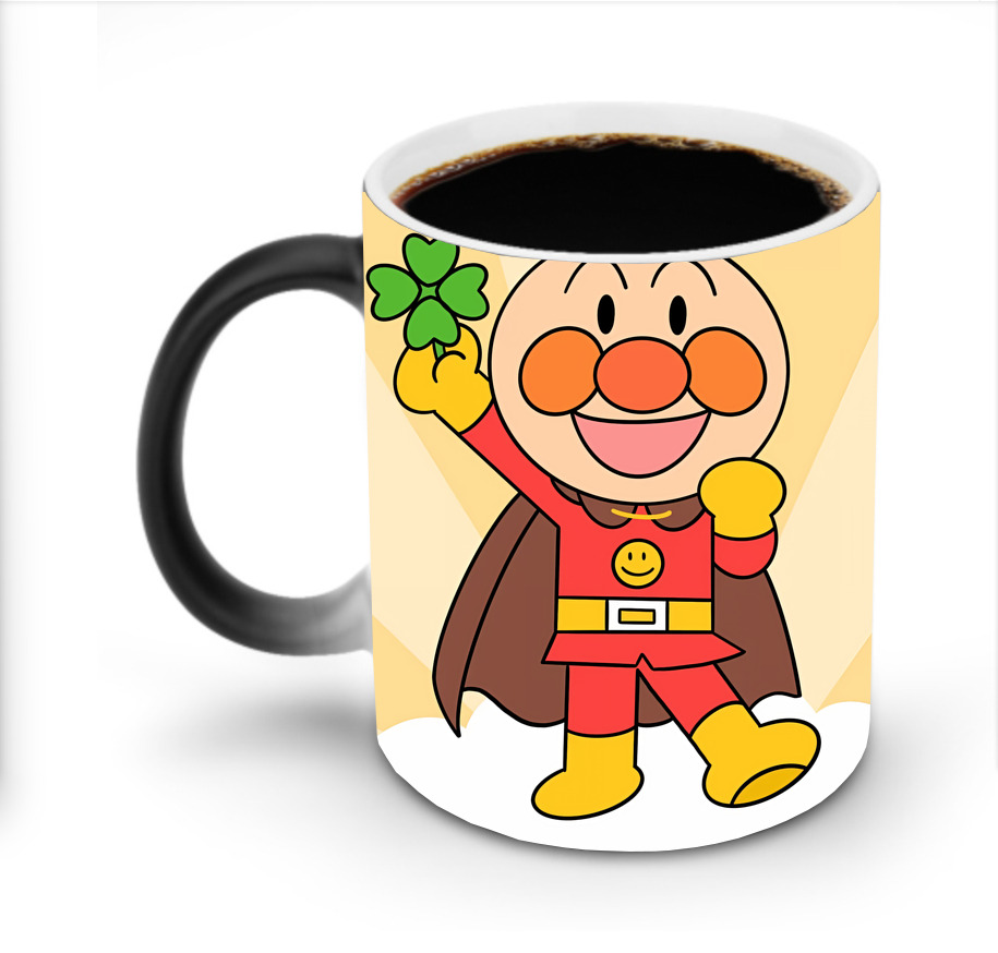 （画像用） アンパンマン Anpanman 温度変色マグカップ