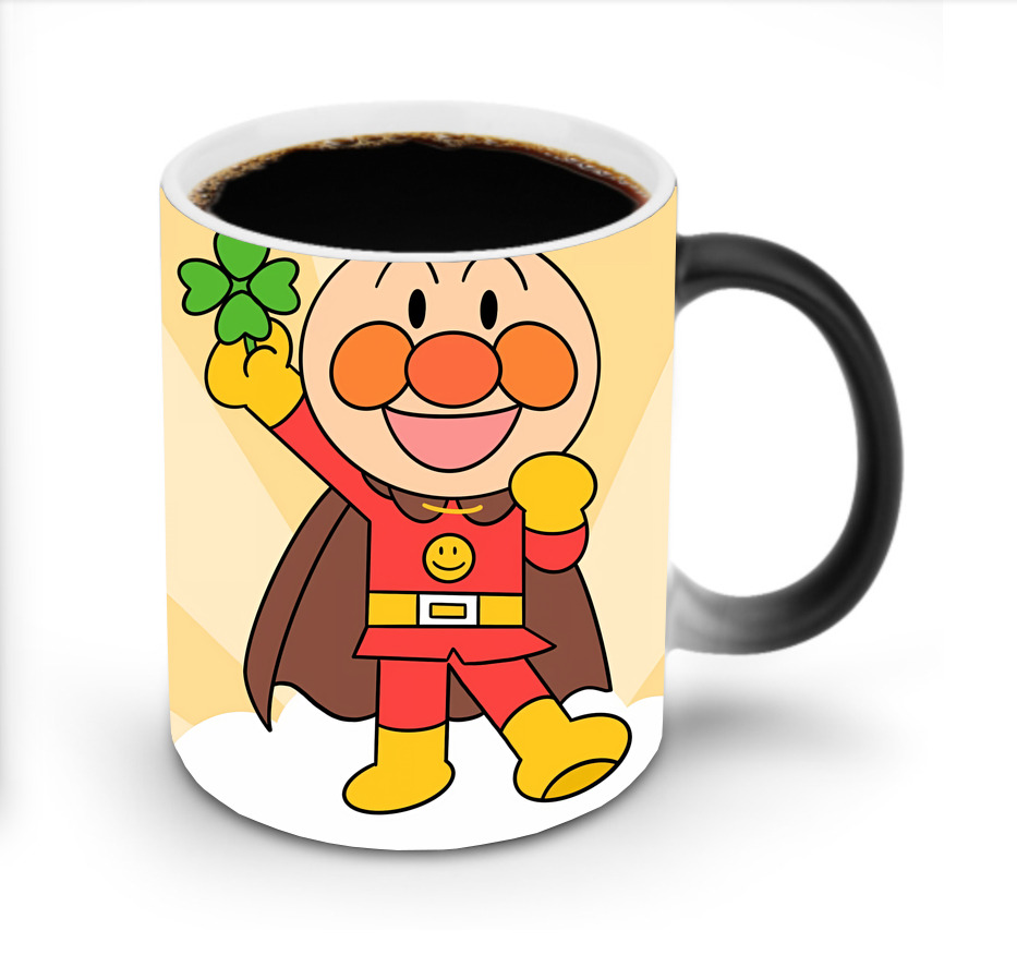（画像用） アンパンマン Anpanman 温度変色マグカップ