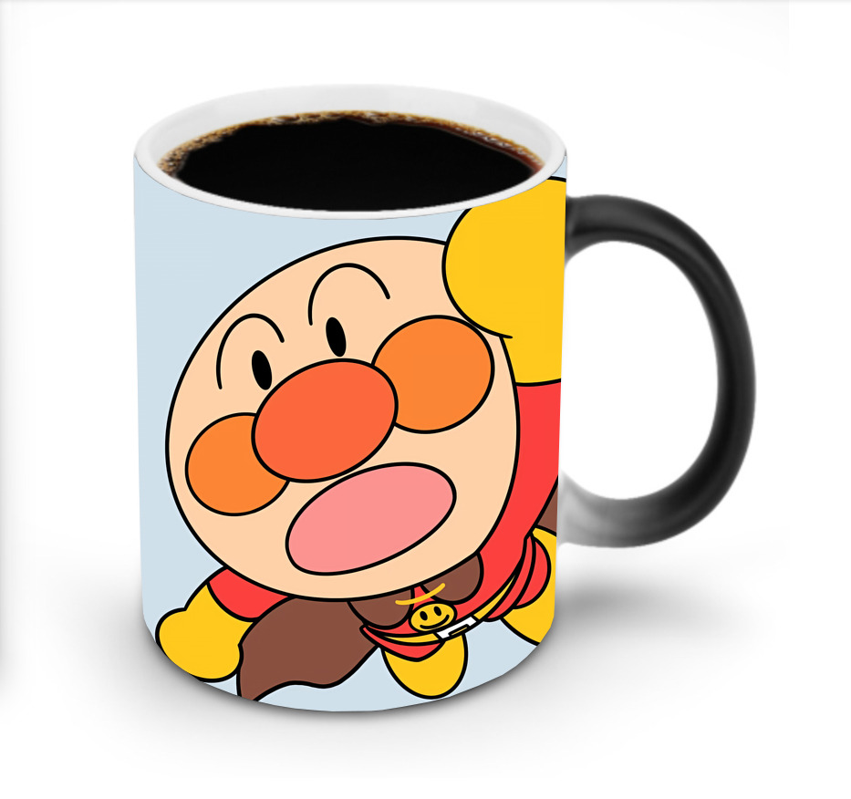 （画像用） アンパンマン Anpanman 温度変色マグカップ