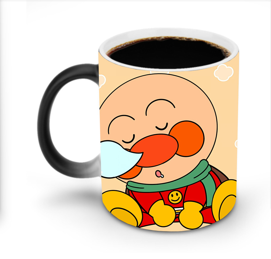 （画像用） アンパンマン Anpanman 温度変色マグカップ