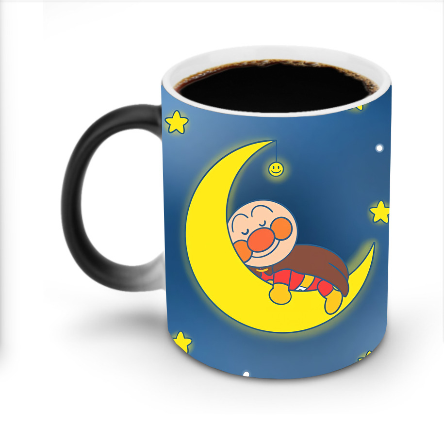 （画像用） アンパンマン Anpanman 温度変色マグカップ