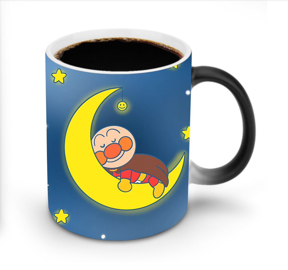 （画像用） アンパンマン Anpanman 温度変色マグカップ