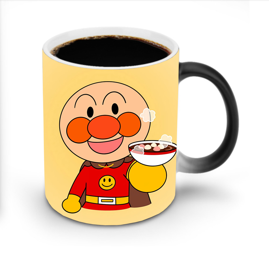 （画像用） アンパンマン Anpanman 温度変色マグカップ