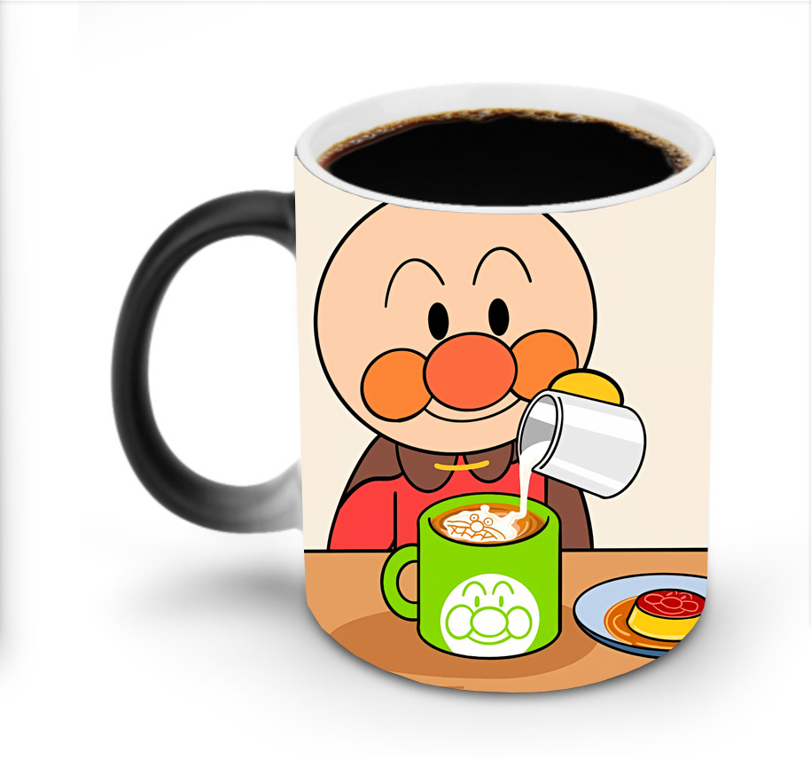 （画像用） アンパンマン Anpanman 温度変色マグカップ
